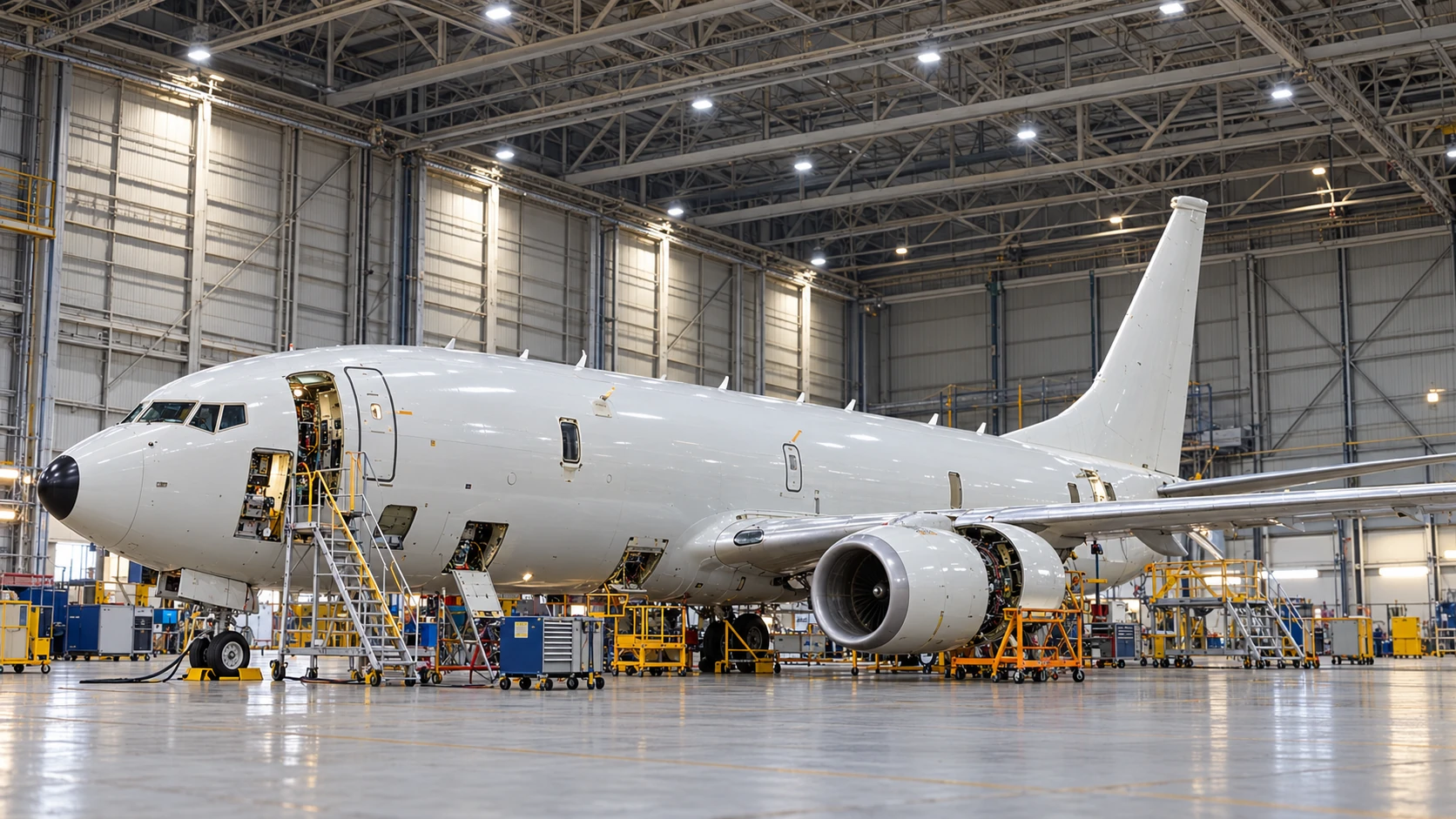 How did Boeing and Air Works become connected? - dave calhoun and gautam adani